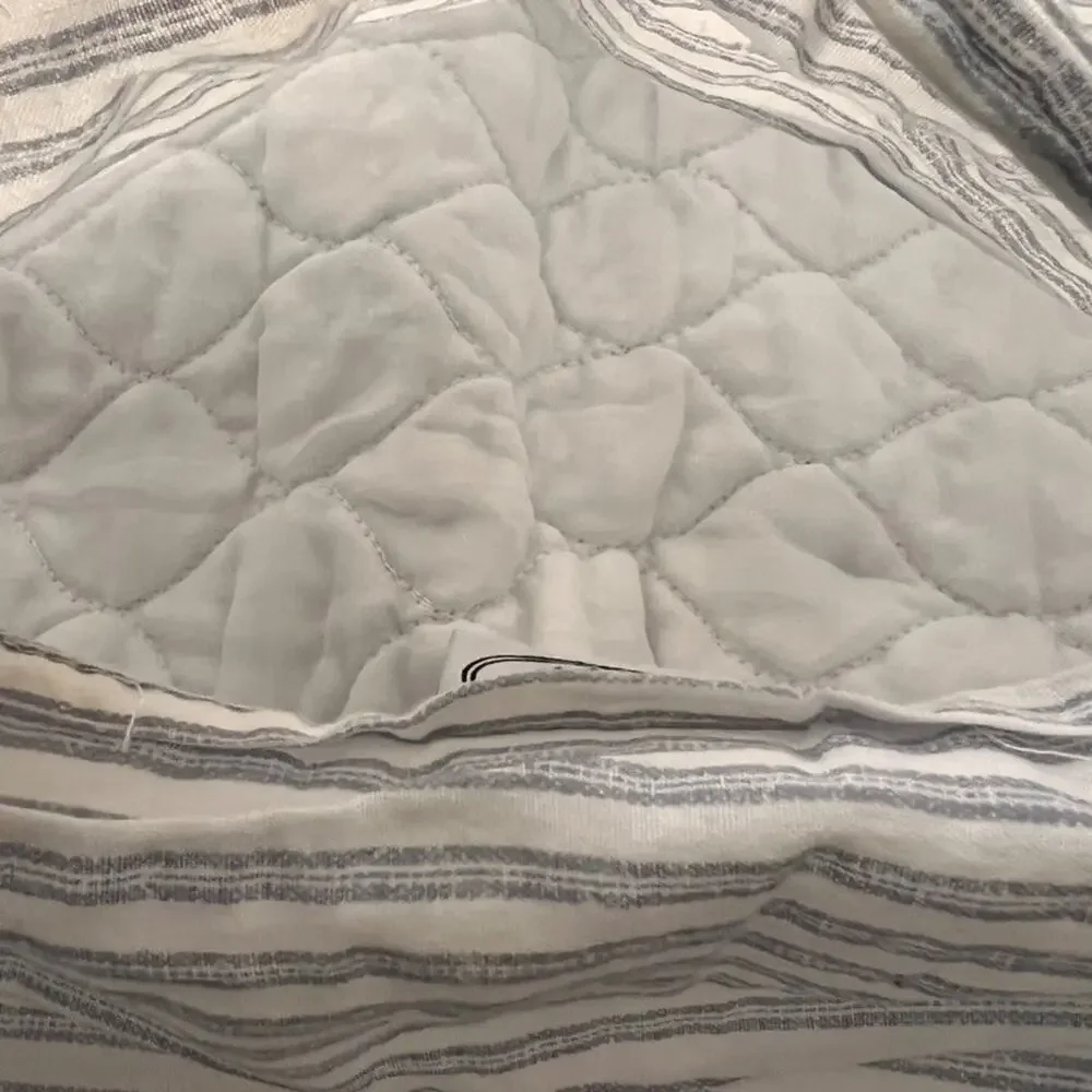 Laura Ashley Floral Quilted Pillow Sham Standard Size 27 x 21